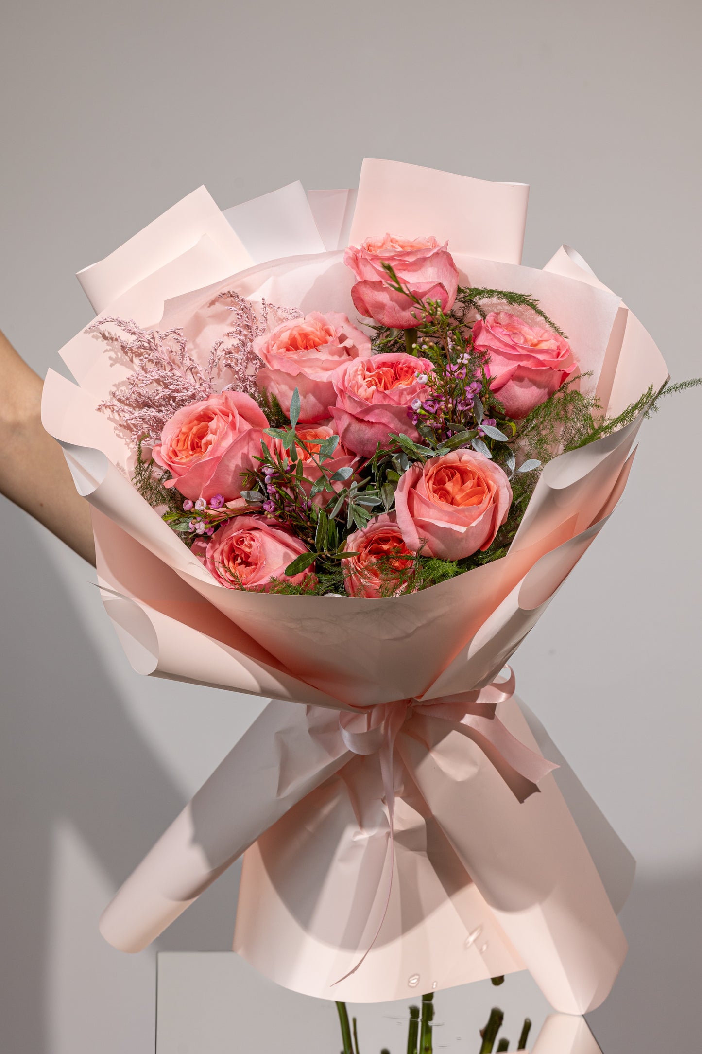 Buchet „La vie en rose”