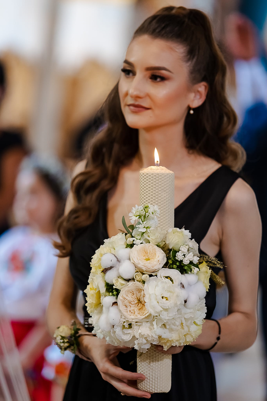 Set lumânări cununie "Atingere de Catifea”