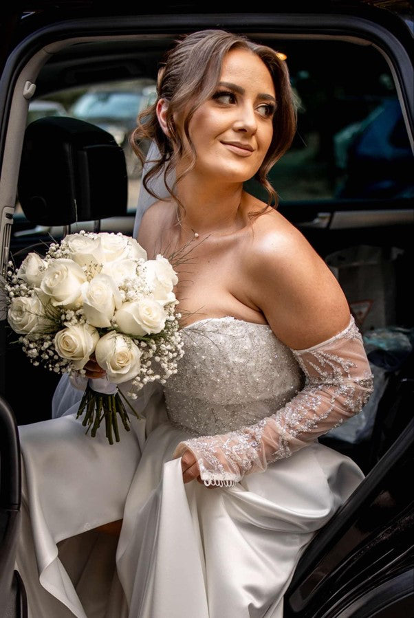 Buchet „Simfonie în Alb”