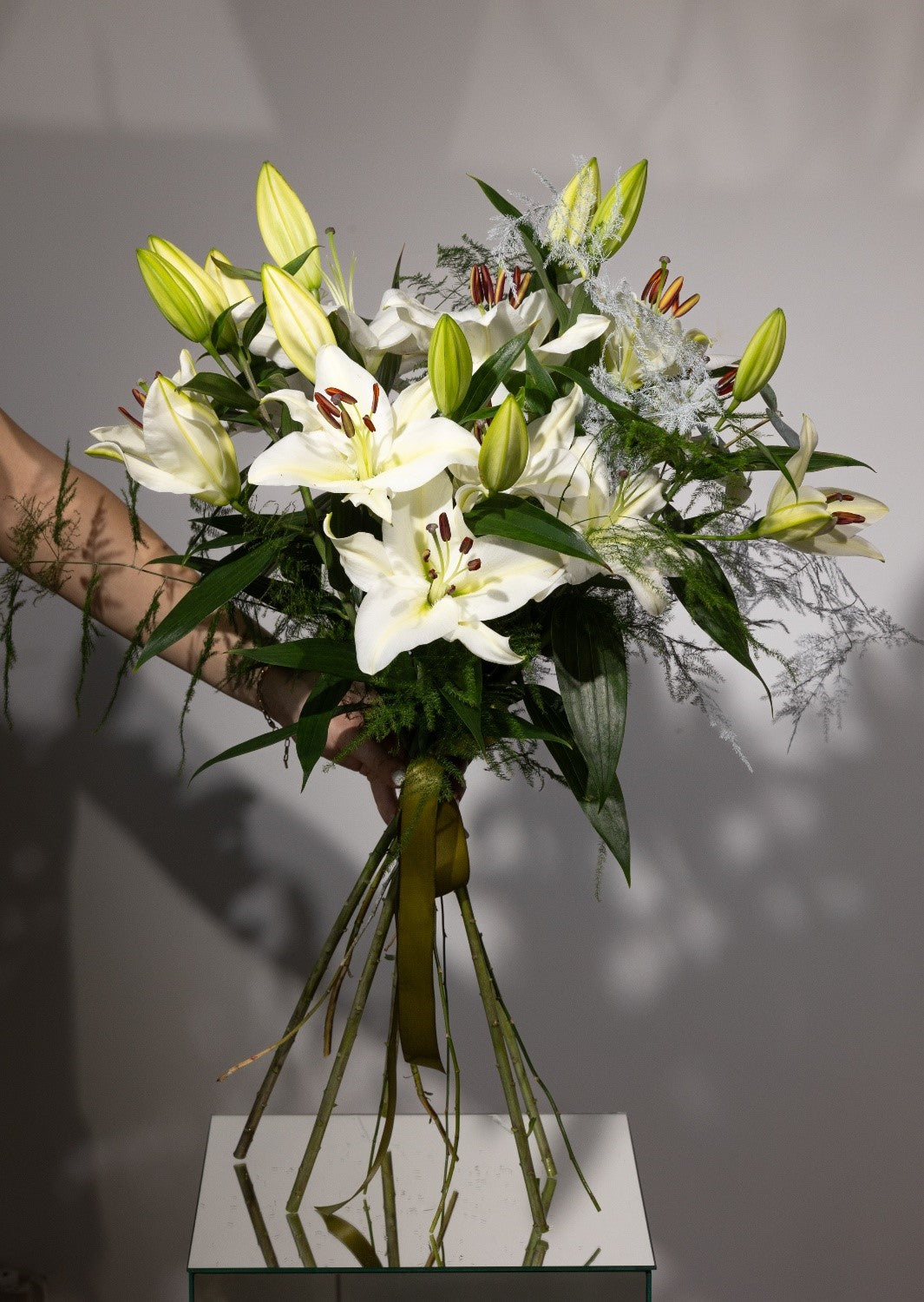 Buchet „Simfonie de Alb”