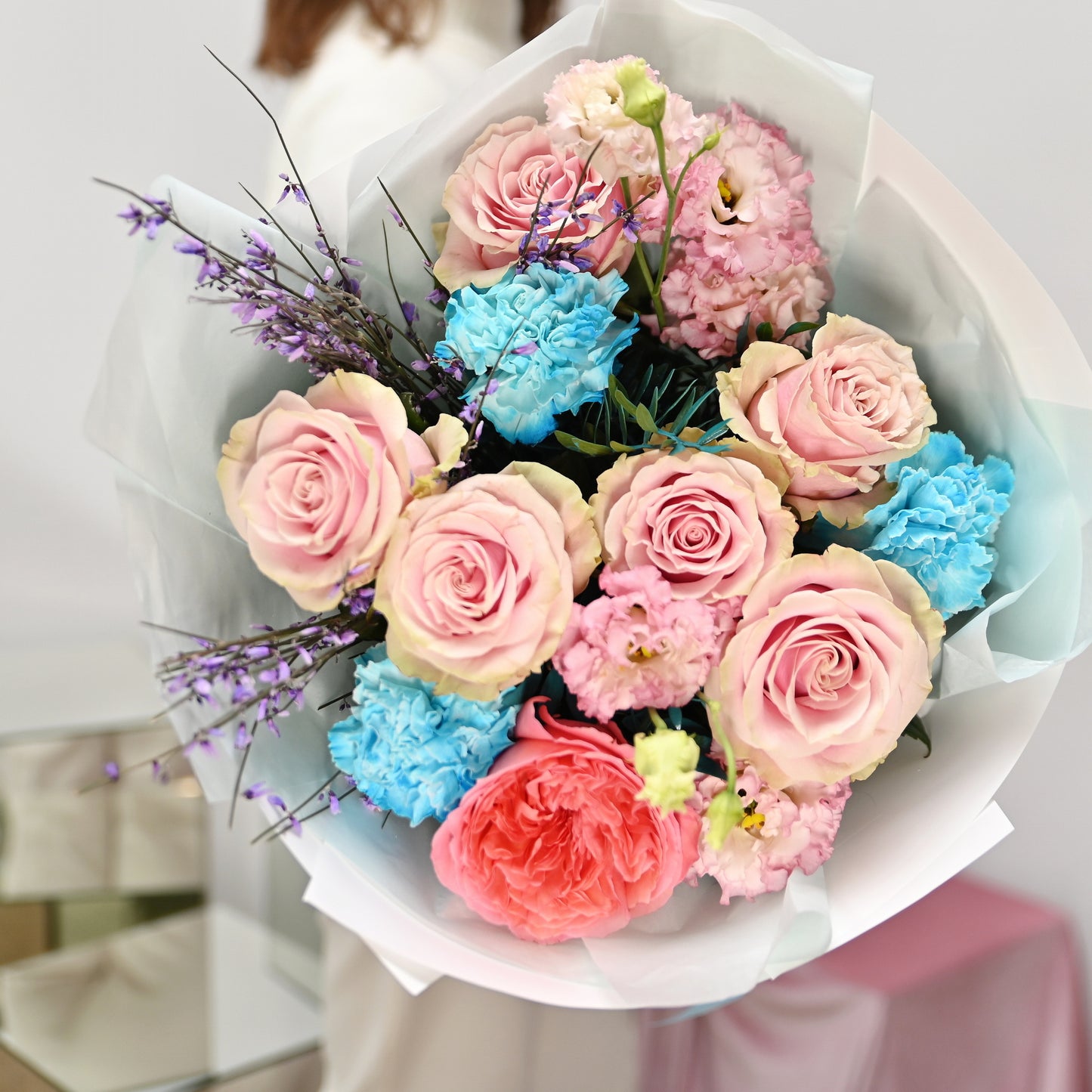 Buchet „Două nuanțe de dor”