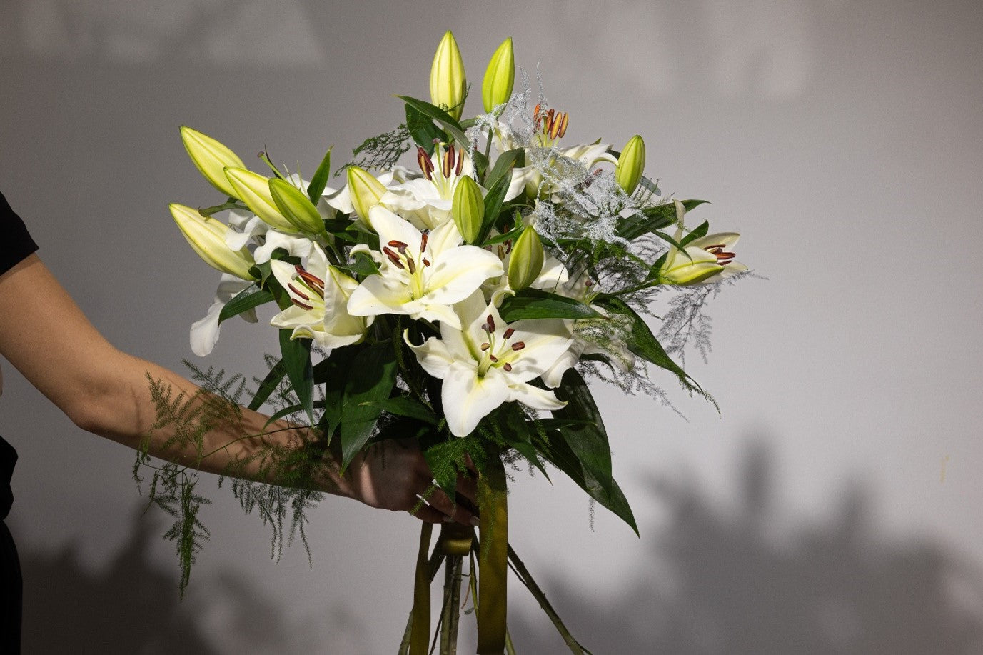 Buchet „Simfonie de Alb”